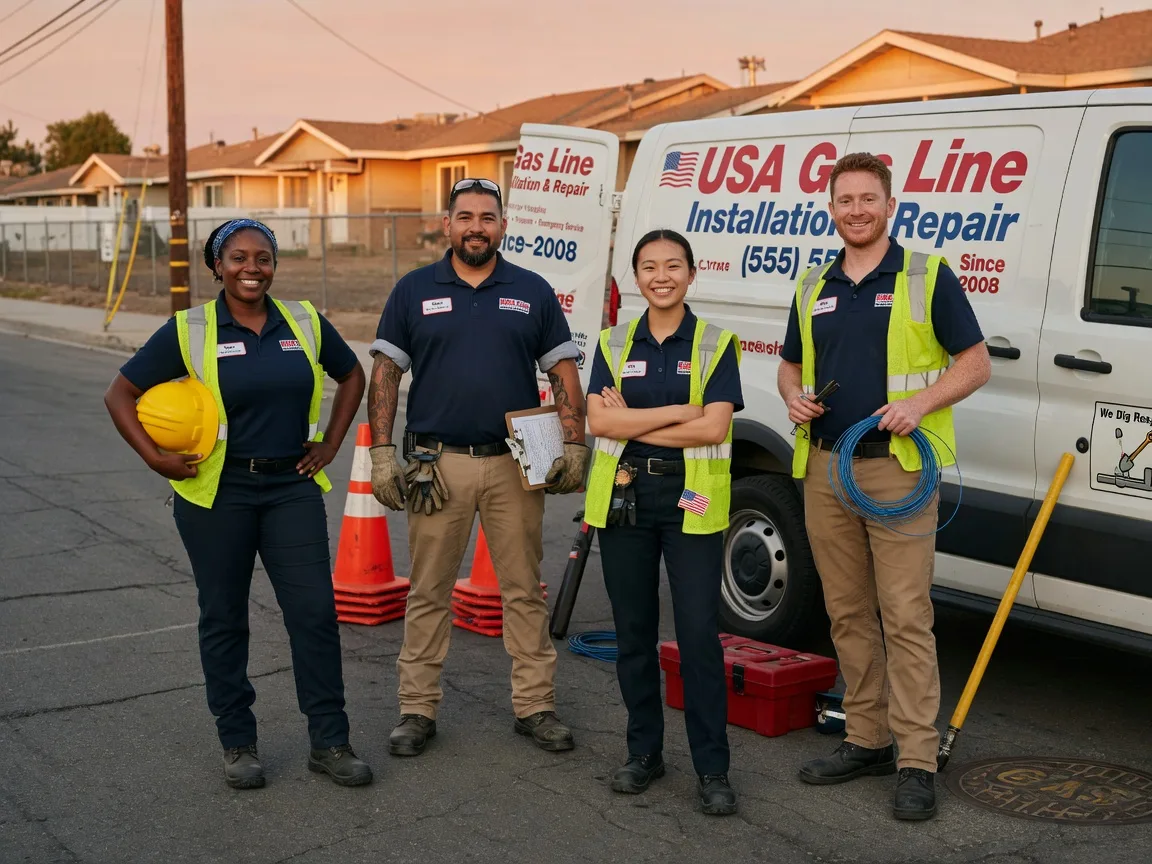 Gas Line Installation company in Newtonville, NJ